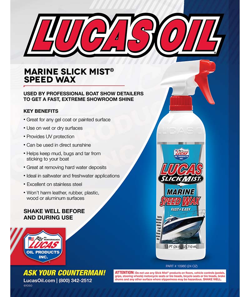 Lucas Oil - Slick Mist Speed Wax - Spray - Gloss Intensifier